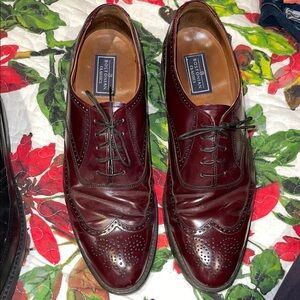 Men’s Bostonian Classics burgundy Douglas Monarch 11A
